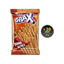 Eti Crax Acılı Çubuk Kraker 20 x 50 G
