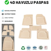 Ford Connect 2005 4d Havuzlu Üniversal Yeni Nesil Paspas Bej Gold Seri