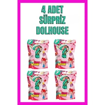 4 Adet Sürpriz Dolhouse Oyuncak
