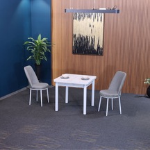 Gold Yemek Masa Sandalye Set