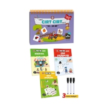 12-24 Ay Cırt Cırtlı Etkinlik Kitabı Ve Yaz Sil Serisi-2