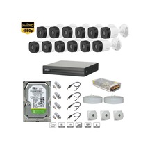 Dahua Full Hd 12 Kameralı Set