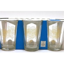 Paşabahçe 52052 Asel Desenli Su Bardağı 205 CC 6'lı