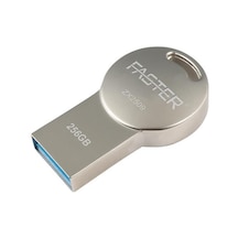 Faster 256 Gb Dusl Serisi Usb 3.0 Yüksek Hızlı Metal Flash Bellek -