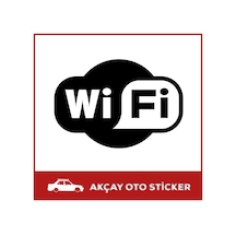 Wifi Sticker Duvar Sticker Araç Sticker Wifi Arma Sticker
