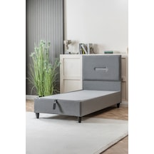Cennet Yatak Jasmine Modeli Tek Kişilik Sandıklı Baza & Başlık Seti Modern Ve Fonksiyonel 2'li Set 120 x 200