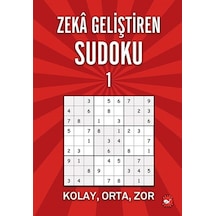 Zeka Geliştiren Sudoku 1 Kolay - Orta - Zor Diğer