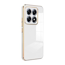 Xiaomi Mi 14t Pro Volet Silikon - Beyaz -
