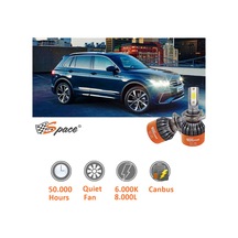 Space Led Far Ampulü Beyaz 48W 12V 8000Lm H9006 /  Laam98