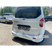 Kit Garaj Ford Tourneo Courier 2014-2023 Boyasız Mat Siyah Arka Ek Plastik