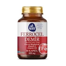 Ferrocel Demir Bisglisinat, Vitamin D3 Ve Vitamin C 60 Kapsül