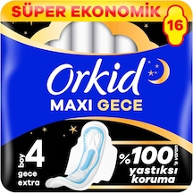 Maxi Secure Gece Hijyenik Pedleri Boy 4 16 Adet Hijyenik Ped