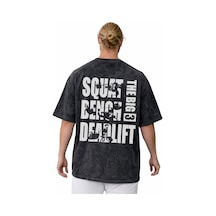 Squat Bench Deadlift Bodybuilding Fitness Powerlifter Sırt Baskıl Siyah