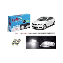 Seat Leon Mk3 Led Plaka Aydınlatma Ampul Seti Femex Parlak Beyaz