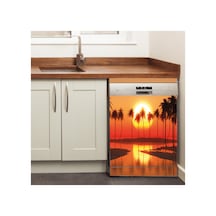 Pastel Renkli Taşlar Bulaşık Makinesi Kaplama Sticker Kendinden Yapışkanlı Folyo 75x75 Cm