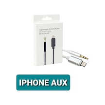 İphone Aux Kablosu Araç Ses Bağlantısı Onkar Otk-24451