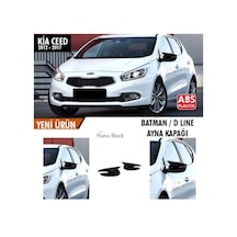Kia Ceed (2012 - 2017) Batman Yarasa Ayna Kapağı (parlak Siyah)