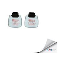 3M D3138 Secure Click P3 R Partikül Filtresi - 2 Çift