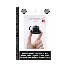 Araç İçi Aroma Difüzörü Tcf20 Yedek Koku Kartuşu Tcf01 Sedir Notası Ortam Kokusu Araba Esansı