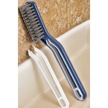 Thentech Kendinden Cımbızlı Banyo Fırçası Gider Temizliği İçin Cımbızlı Her Köşeye Girebilir Banyo Fırçası