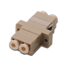 Digitus Lc / Lc Duplex Coupler, Gri Renk, Seramik Sleeve, Plastik Gövde, Multimode, Sabitlemek İçin Vida Dahil-19261