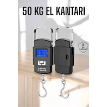 El Terazisi Dijital Göstergeli Pilli 50 Kg Ağırlık Ölçer