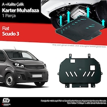 S-dizayn Fiat Scudo Çelik Karter Muhafaza Koruma 2020 Üzeri A+ Kalite