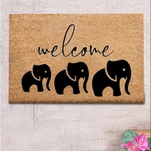 Chilaii Home Koko Kapı Önü Paspası - 40x60 Cm Çok Renkli