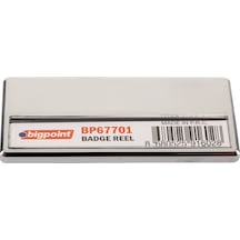 Bigpoint Metal Mıknatıslı İsimlik Silver