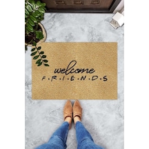 Welcome Friend Iç Ve Dış Kapı Önü Paspasları,Desenli Paspas