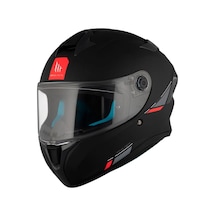 Mt Helmets Targo S Pure A1 Kapalı Kask Siyah