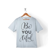 Be You Tıfulbeautıful Sen Güzelsin Yazılı 2 Çocuk Tişört 001
