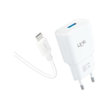 LinkTech T440e Strong Eco Şarj Aleti ve Micro USB Kablo Set 2.1A