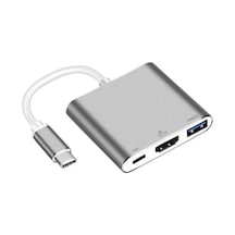 Kompakt 3'ü 1 Arada Type-c Bağlantı Adaptörü