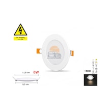 12 Volt 6 W Led Spot Lamba