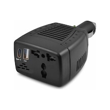 Araç Çakmak İnverter 150w İnvertör Çakmaktan 12v To 220v Çevirici