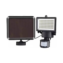 Sones Açık Hava Güneş Sensörlü Güvenlik Sel Işığı Spot Lambası Enerji Tasarruflu Güneş Işıkları 100 Led