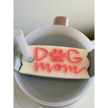 Köpek Annesi Kapağı Quencher İle Uyumlu Patili Sevgi Termos Kapağı Beyaz