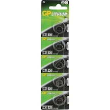 Gp Cr1220 3v Lityum Pil 5'li Blister