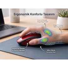 Kablosuz Mouse Kırmızı, 2.4ghz Tak-çalıştır Hızlı Kurulum Ofis İçin Mouse, Kompakt Tasarım Mini Mouse Diğer Kablosuz Mouse Kırmızı, 2.4ghz Tak-çalıştır Hızlı Kurulum Ofis İçin Mouse, Kompakt Tasarım Mini Mouse Diğer
