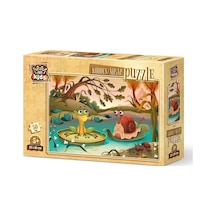 Göl Arkadaşları 50 Parça Kutulu Ahşap (Wooden) Puzzle/Yapboz