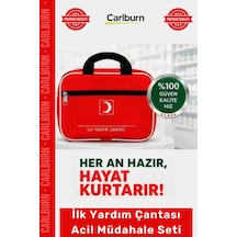 İlkyardımseti Medikal Araç Ev Ofis Kompakt Taşınabilir Medikal İlk Yardım Çantası Acil Müdahale Set