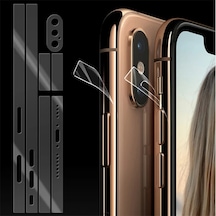 İphone Xs Hidrojel Hayalet Yan Alt Üst Kamera Kaplama- 5775 Mh-hs5102-4652