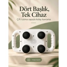Şarjlı Aleti 4 Toplu Usb-c Girişli Beyaz