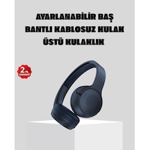 Ceylan Adam Kablosuz Bluetooth Kulaklık 5.0 18 Saat Kullanım Dinamik Sürücü Siyah