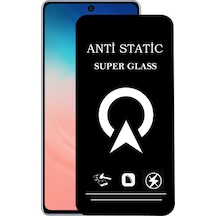 Samsung Galaxy S 10 Lite ile Uyumlu Tam Kaplayan Anti Statik Safir Çizilmez Cam Ekran Koruyucu