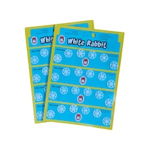 Dikmeli Plastik Çıtçıt 12mm - 48 Adet Dikmeli Beyaz Çıtçıt