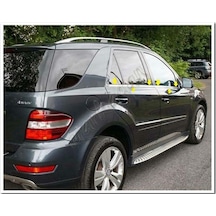 Woc Chrome Mercedes Ml Klasse W164 Krom Cam Çıtası 2006-2011 4 Pa