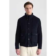 D's Damat Ds Damat Regular Fit Lacivert Düz Mont 5hc071221032m Çok Renkli
