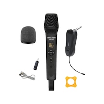 Hepa Merz Urx-401e Uhf Yüksek Kaliteli Telsiz Kablosuz El Mikrofonu